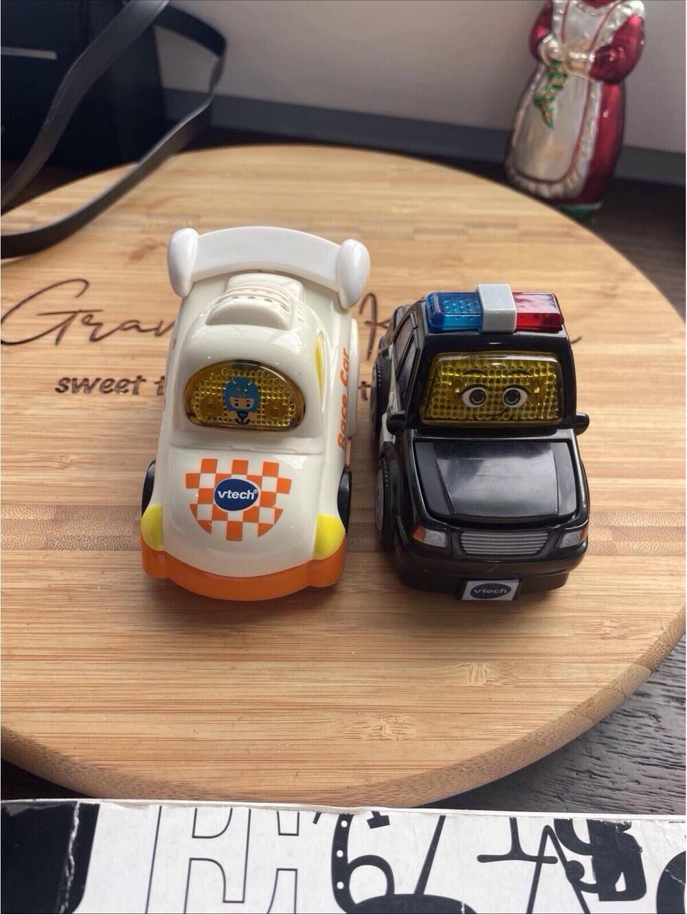 VTech Go! Go! Smart Wheels Race Cars Black Talk Community Service Works!